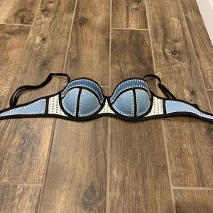 Triangl Brigitte Blue Top